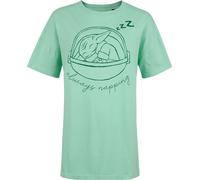 Star Wars Grogu napping - Oversized Oversized T-shirt light green XXL