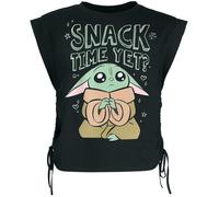 Star Wars Grogu - Snack Time Yet? Top black L