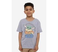 Star Wars Grogu Spiral T-Shirt Grey | Size: 3-4 Years Star Wars Grey 3-4 Years