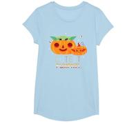 Star Wars Grogu The Cutest Pumpkin T-Shirt, Girls, Baby Blue, Medium