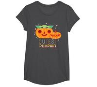 Star Wars Grogu The Cutest Pumpkin T-Shirt, Girls, Dark Heather Grey, X-Small