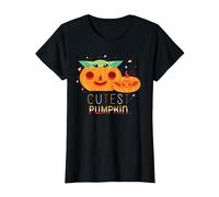 Star Wars Grogu The Cutest Pumpkin T-Shirt, Women, Black, Large