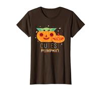 Star Wars Grogu The Cutest Pumpkin T-Shirt, Women, Brown, Large