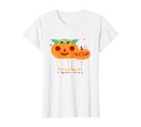 Star Wars Grogu The Cutest Pumpkin T-Shirt, Women, White, Medium