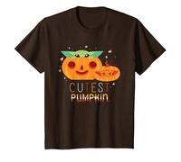 Star Wars Grogu The Cutest Pumpkin T-Shirt, Youth, Brown, 2T