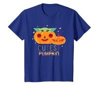 Star Wars Grogu The Cutest Pumpkin T-Shirt, Youth, Royal Blue, X-Small