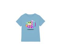 Star Wars Grogu'S Easter Egg Ride Kids T-Shirt Light Blue | Size: 12-13 Years Star Wars Light Blue 12-13 Years
