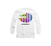Star Wars Grogu's Easter Egg Ride Long Sleeve T-Shirt, White | Size: 2XL Star Wars White 2XL
