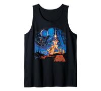 Star Wars Group Shot Compilation Poster Tank Top