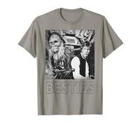 Star Wars Han Solo Chewbacca Besties Graphic T-Shirt T-Shirt