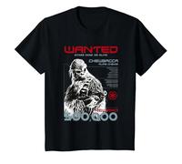 Star Wars Han Solo Chewie Wanted T-Shirt, Youth, Black, X-Small
