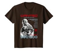 Star Wars Han Solo Chewie Wanted T-Shirt, Youth, Brown, X-Small