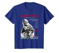Star Wars Han Solo Chewie Wanted T-Shirt, Youth, Royal Blue, 3T