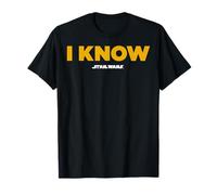 Star Wars Han Solo I Know Graphic Tee T-Shirt