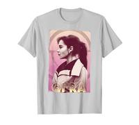 Star Wars Han Solo Movie Qi'ra Profile Graphic Tee T-Shirt, Men, Silver Grey, Large