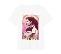 Star Wars Han Solo Movie Qi'ra Profile Graphic Tee T-Shirt, Women's Plus, White, 2X