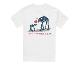 Star Wars Happy Mothers Day T-Shirt White White