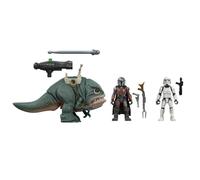 Star Wars Hasbro Mission Fleet Expedition Class The Mandalorian, Blurrg, Remnant Stormtrooper Toys, Battle of the Wasteland
