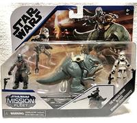Star Wars Hasbro Mission Fleet Expedition Class The Mandalorian, Blurrg, Remnant Stormtrooper Toys, Battle of the Wasteland