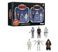 Star Wars Retro Collection Star Wars Episode II & Episode III Multipack, 3.75 Inch Collectible Action Figure 6-Pack
