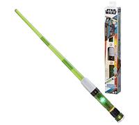 Star Wars Hasbro Sabine Wren Electronic Lightsaber Forge Kyber Core - Roleplay Toy with Green Blade, Tip, Cylinder, Core - Ages 6+