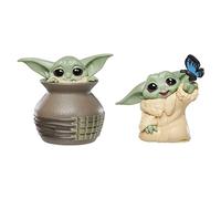 Hasbro Star Wars Star Wars The Bounty Collection Series 4, 2-Pack Grogu Figures, Butterfly Encounter, Jar Hideaway, Ages 4 and Up, Multicolor, F5187