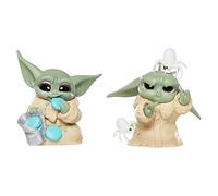 Star Wars Hasbro The Bounty Collection Series 4, 2-Pack Grogu Figures, Pesky Spiders, Cookie Eating, Ages 4 and Up, Multicolor, F5186