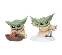 Star Wars Hasbro The Bounty Collection Series 4 Grogu Figures Tadpole Friend, Snowy Walk Posed Toy 2-Pack, Children Aged 4 and Up