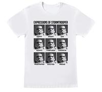 Heroes Inc Star Wars T-Shirt Expressions of Stormtrooper Size XL