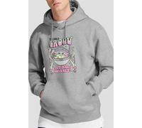 Star Wars Hippie Grogu Hoodie Light Grey Star Wars Light Grey XL