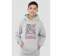 Star Wars Hippie Grogu Youth Kids Pull-Over Hoodie, Athletic Heather Disney Grey 12-13 Years