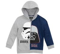 Star Wars Hoodie Kids Boys 5 6 7 8 9 10 11 12 Years Hooded Jumper Grey Blue