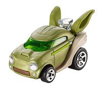 Star Wars Hot Wheels samochodzik bohater Yoda