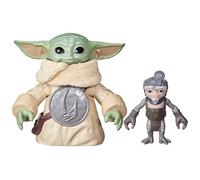 Star Wars Huggin' Grogu 16.5-cm Electronic Action Figure & Anzellan, Interactive Toys, The Mandalorian & Grogu Toys for Kids Ages 4+
