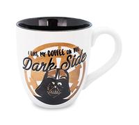 Star Wars "I Like My Coffee On The Dark Side" Ceramic Mug | Holds 18 Ounces