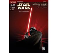 Star Wars® (Movies I-VI) Saxophone Book & Online Audio/Software Tenor Sax Music