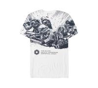 Star Wars - Imperial Army Allover White - T-Shirt - white - L - 100% Polyester,Jersey L