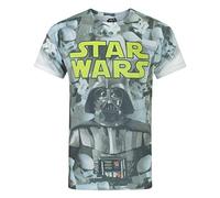 Star Wars Imperial Photo Montage Sublimation Men's T-Shirt White