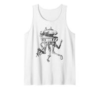 Star Wars Imperial Viper Probe Droid on Hoth Tank Top, Men, White, Small
