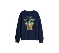 Star Wars It'S My Birthday Kids Sweatshirt, Navy | Size: 5-6 Years Star Wars Navy 5-6 Years