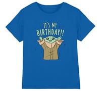 Star Wars It's My Birthday Unisex Kids T Shirt, Royal, 5-6 Years