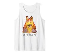 Star Wars Jar Jar Binks Ex-Squeeze Me Tank Top