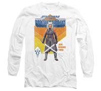 Star Wars Jedi Ahsoka Long Sleeve T-Shirt S-2XL, White
