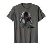 Star Wars Jedi Fallen Order Inquisitor Bust T-Shirt, Men, Asphalt Grey, 6X-Large