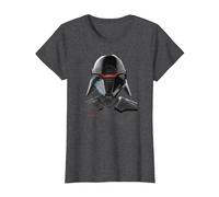 Star Wars Jedi Fallen Order Inquisitor Bust T-Shirt, Women, Dark Heather Grey, Small