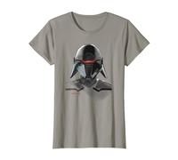 Star Wars Jedi Fallen Order Inquisitor Bust T-Shirt, Women, Slate Grey, Large