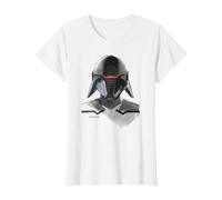 Star Wars Jedi Fallen Order Inquisitor Bust T-Shirt, Women, White, Small