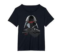Star Wars Jedi Fallen Order Inquisitor Bust T-Shirt, Women's Plus, Black, 2X