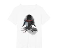 Star Wars Jedi Fallen Order Inquisitor Bust T-Shirt, Women's Plus, White, 4X