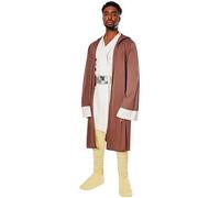 Star Wars Jedi Hooded Robe Costume One Colour